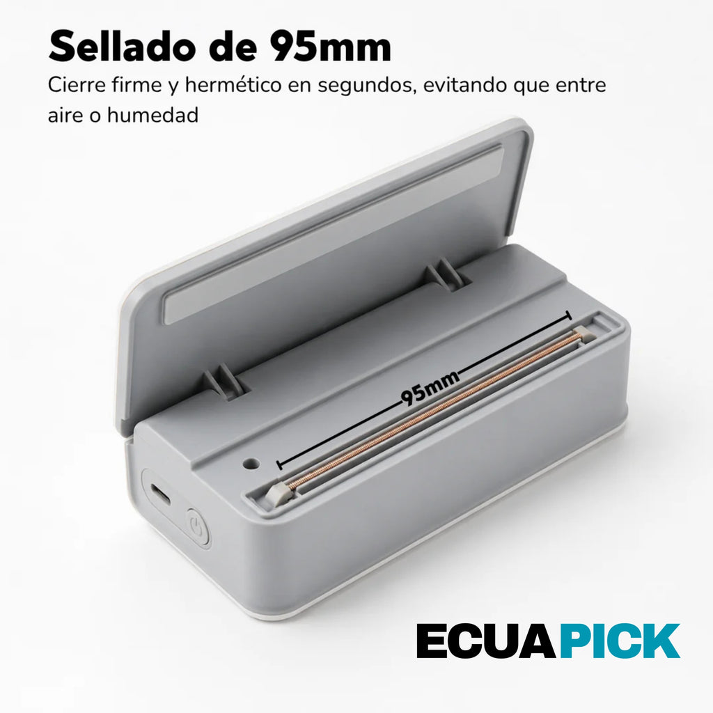 Sellador Digital de Bolsas y Snacks